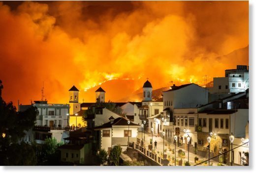 incendio en Gran Canaria
