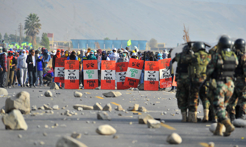 Protests Peru