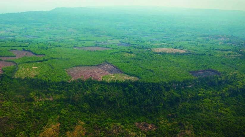 the Phnom Kulen plateau