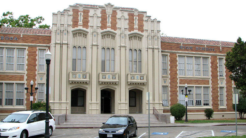 Santa Rosa High School en Santa Rosa, California, Estados Unidos.