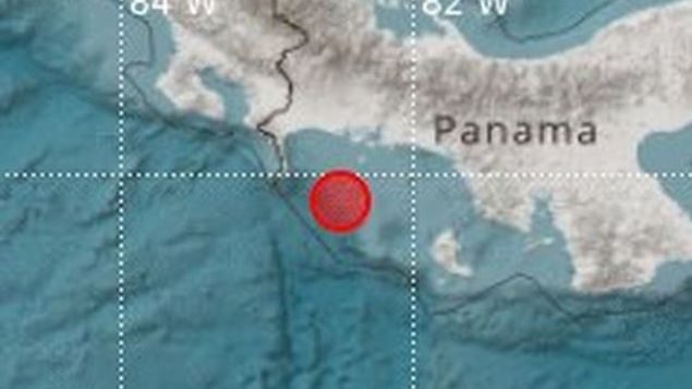 Un sismo de magnitud 5.2 se registró en Chiriquí.