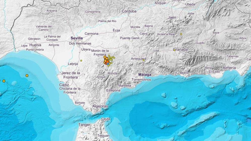 Terremoto de 4.7 en la provincia de Sevilla.