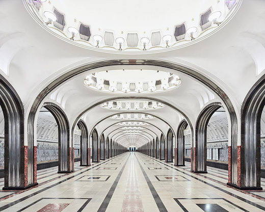 Clic para aumentar Moscow metro station