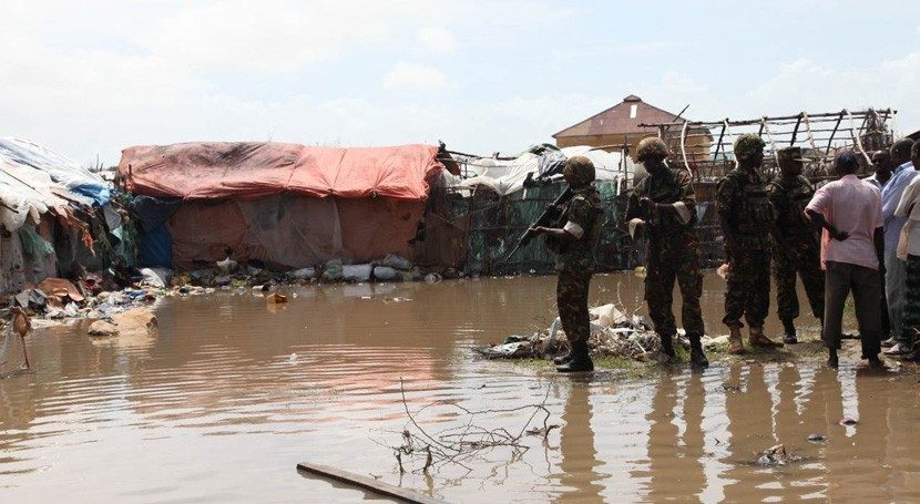 inundaciones en Kismayo, Somalia