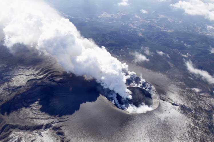 volcán shimmoe