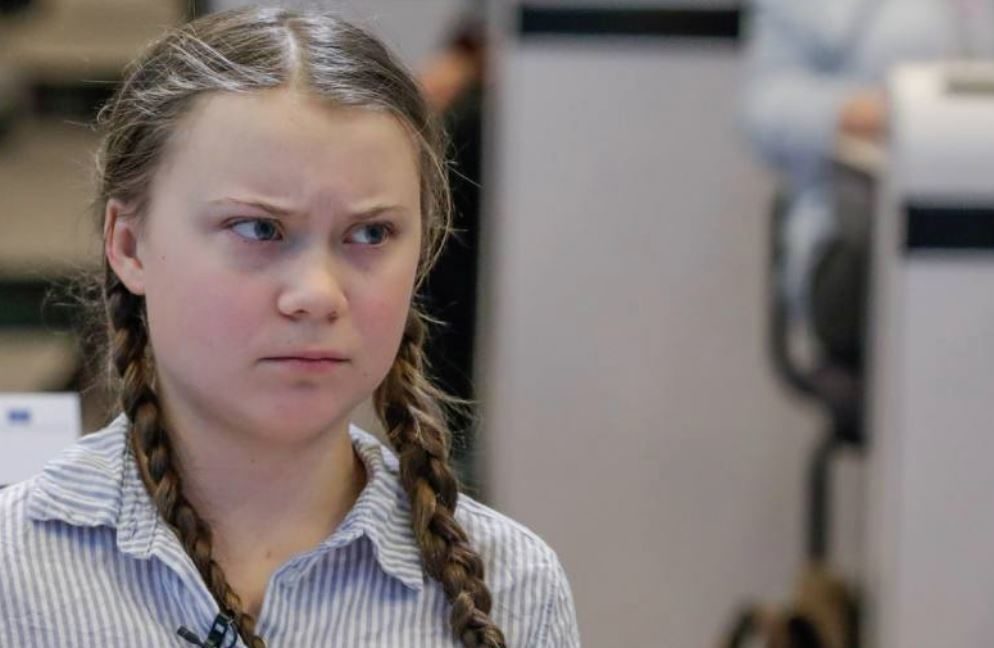 La activista sueca Greta Thunberg