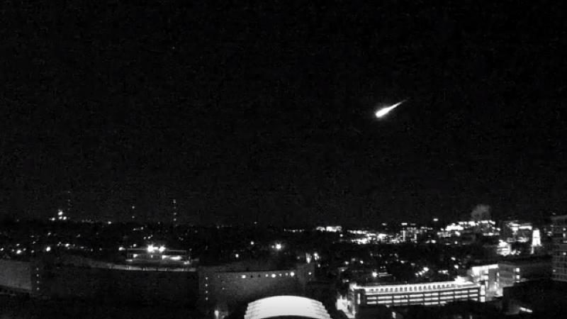 Rooftop cameras in Madison, Wis. have captured yet another meteor