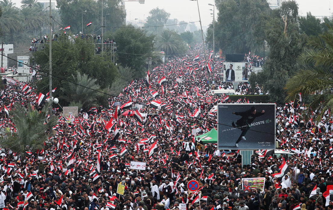Irak protests iraq