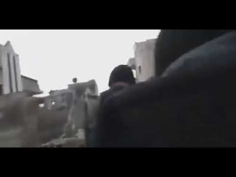 El momento en que las tropas del ejército sirio lanzaron un ataque para capturar a Ma’arat Al-Nu’man
