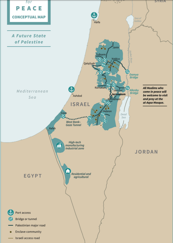 israel palestine deal of the century bantustan