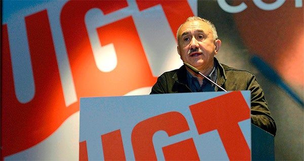 Los parásitos de la UGT exigen que todos los españoles tengan que pagar una cuota a los sindicatos estatales