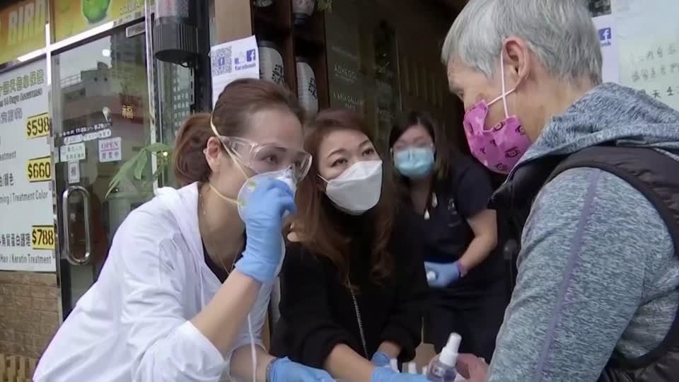 máscara china