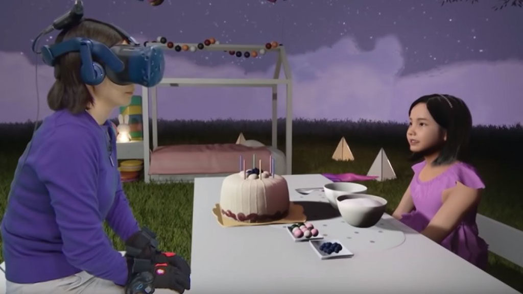 Clic para aumentar Muy tenebroso: Una madre surcoreana se reencuentra con su hija muerta gracias a la realidad virtual