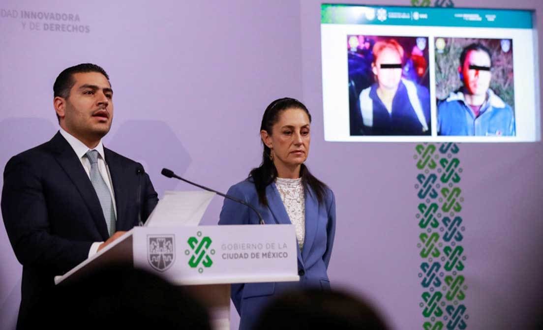 Claudia Sheinbaum y Omar García