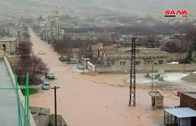 syria floods