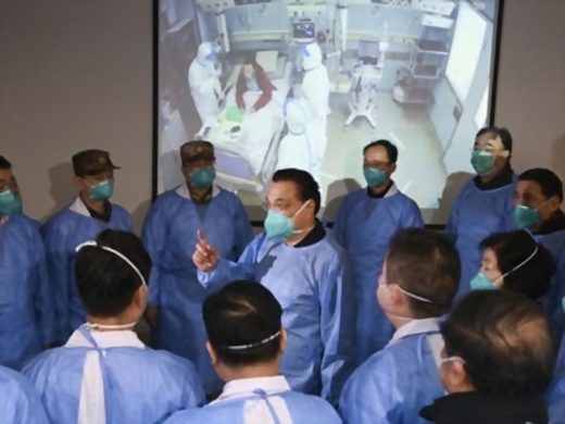 Clic para aumentar Chinese Prime Minister Li Keqiang coronavirus china