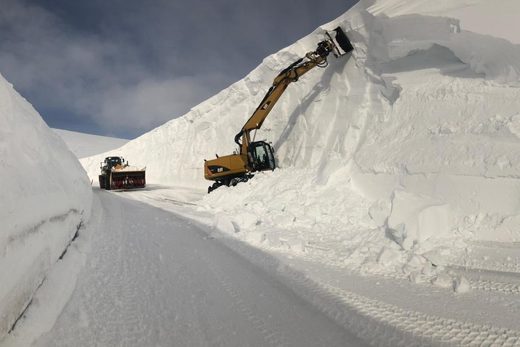 Northern Norway record snow