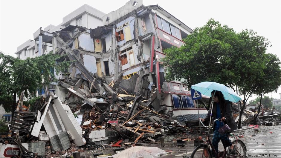 Imágenes de la destrucción que dejó el terremoto ocurrido en mayo de 2008 en la provincia de Sichuan, en el suroeste de China. (Foto tomada el 13.05.2020)
