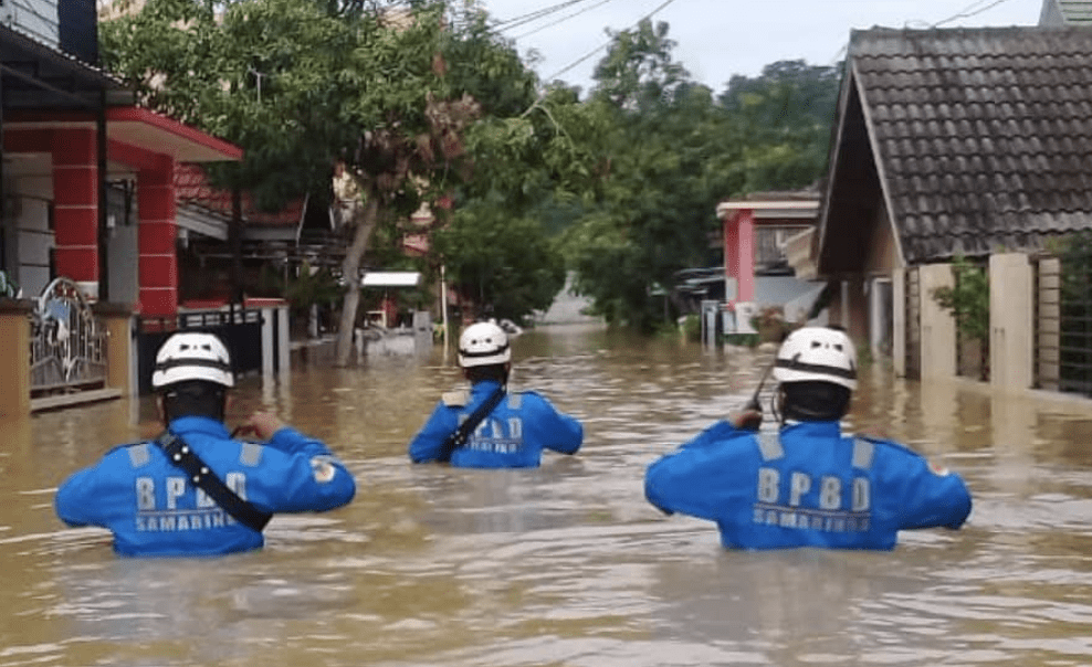 Floods in Samarinda, Indonesia May 2020