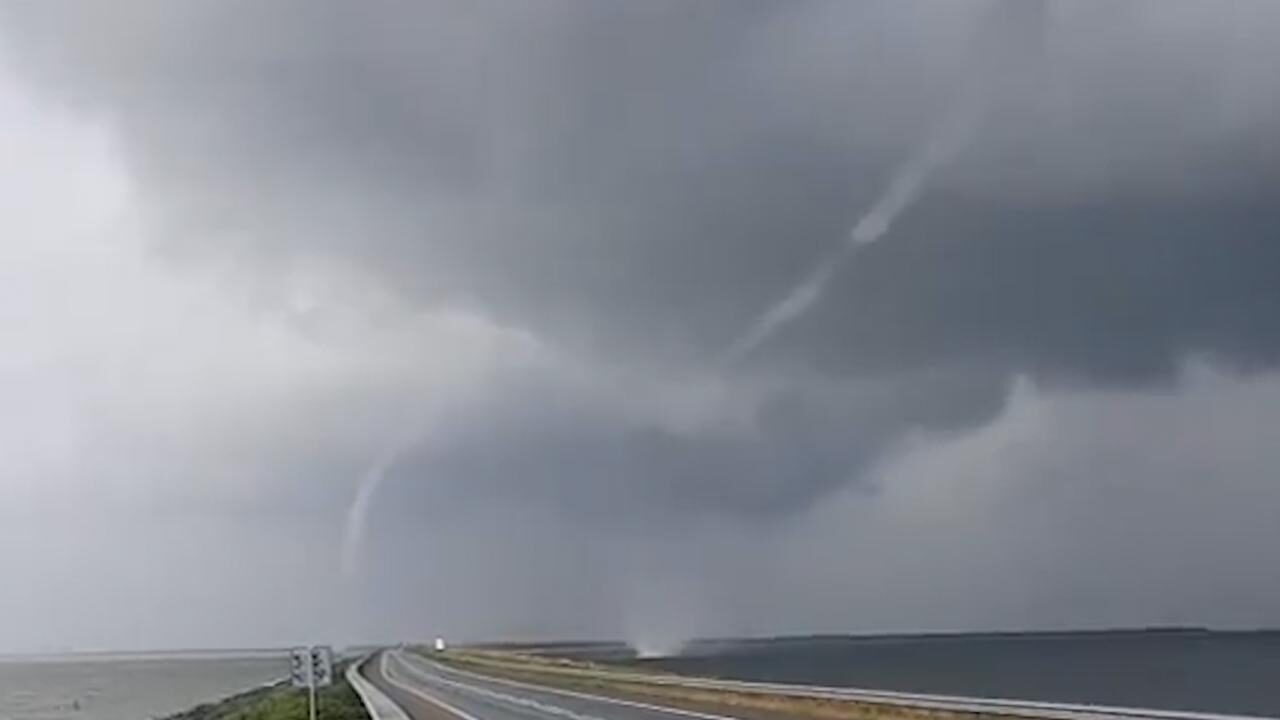 waterspouts