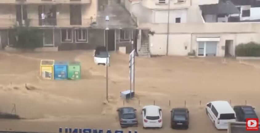Corsica floods