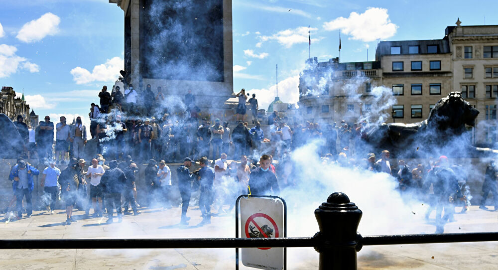 london protests