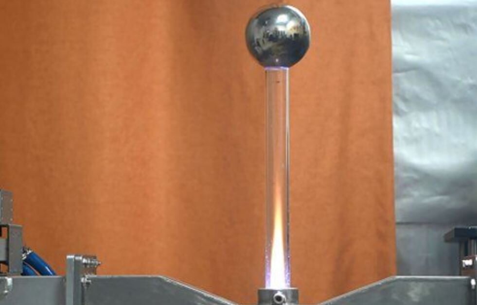 Una bola de acero