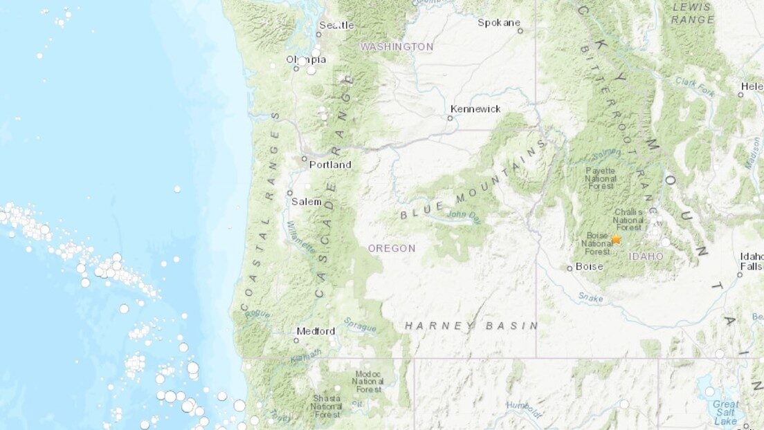 idaho earthquake