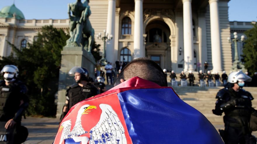 Belgrade protest