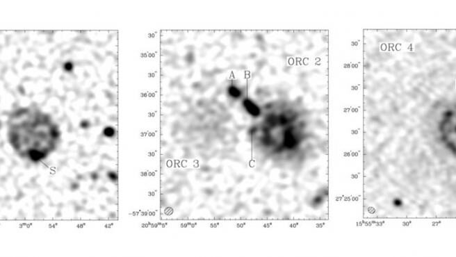 Astrónomos encuentran cuatro objetos misteriosos y muy brillantes en forma de anillo