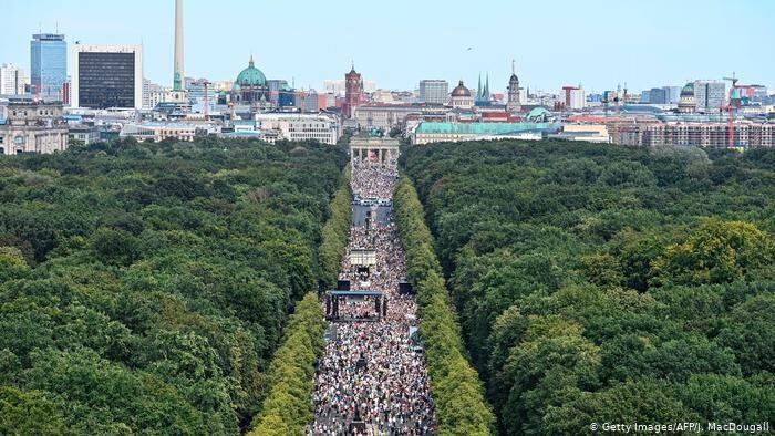 personas manifestaron berlin