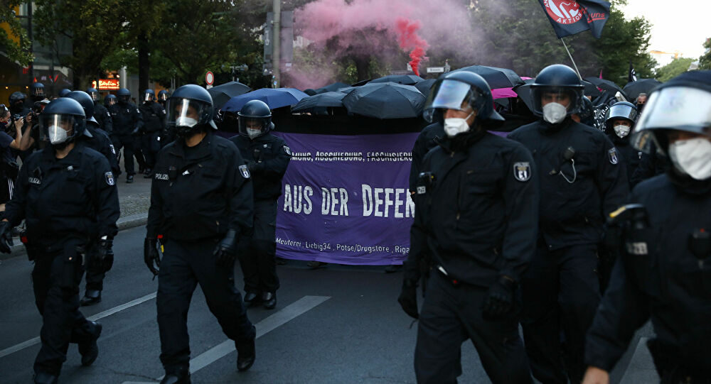 Berlin protests