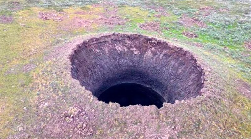 Descubierto un nuevo cráter con enormes extensiones ubicado en Siberia