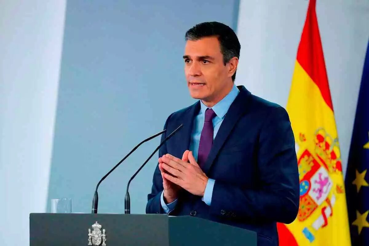 El presidente partidocrático, Pedro Sánchez, ha hecho un llamamiento para que todos los españoles se vacunen contra la gripe este otoño