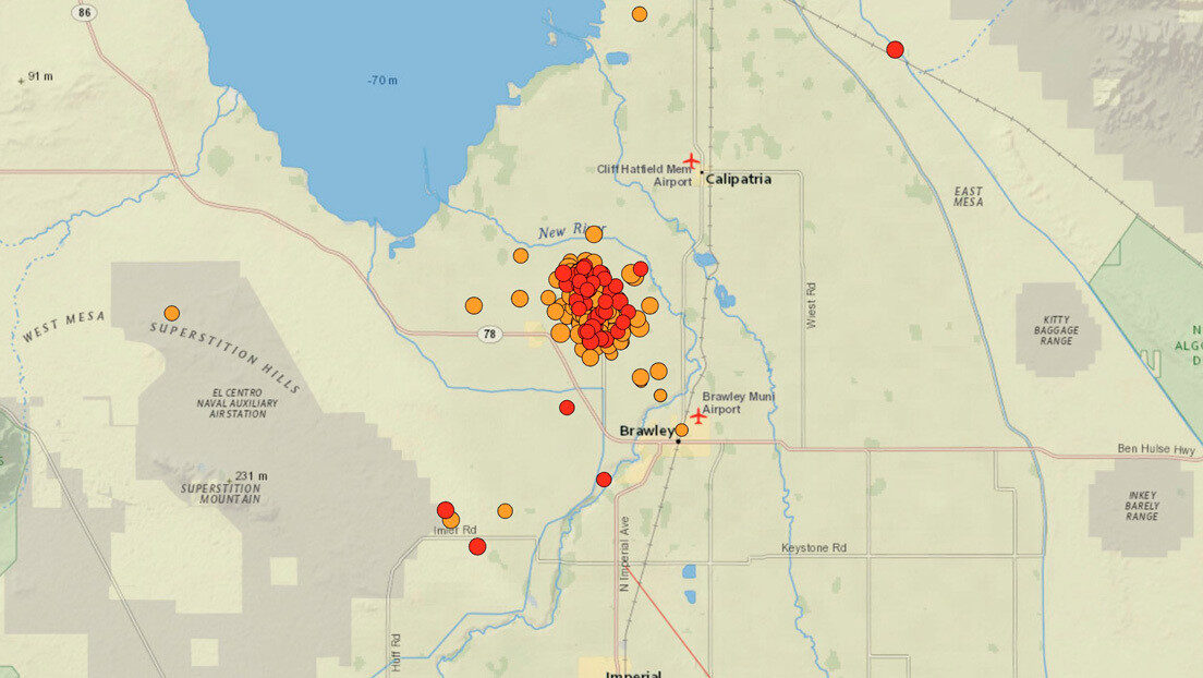 California es golpeada por un enjambre de más de 240 terremotos y advierten que habría más por llegar