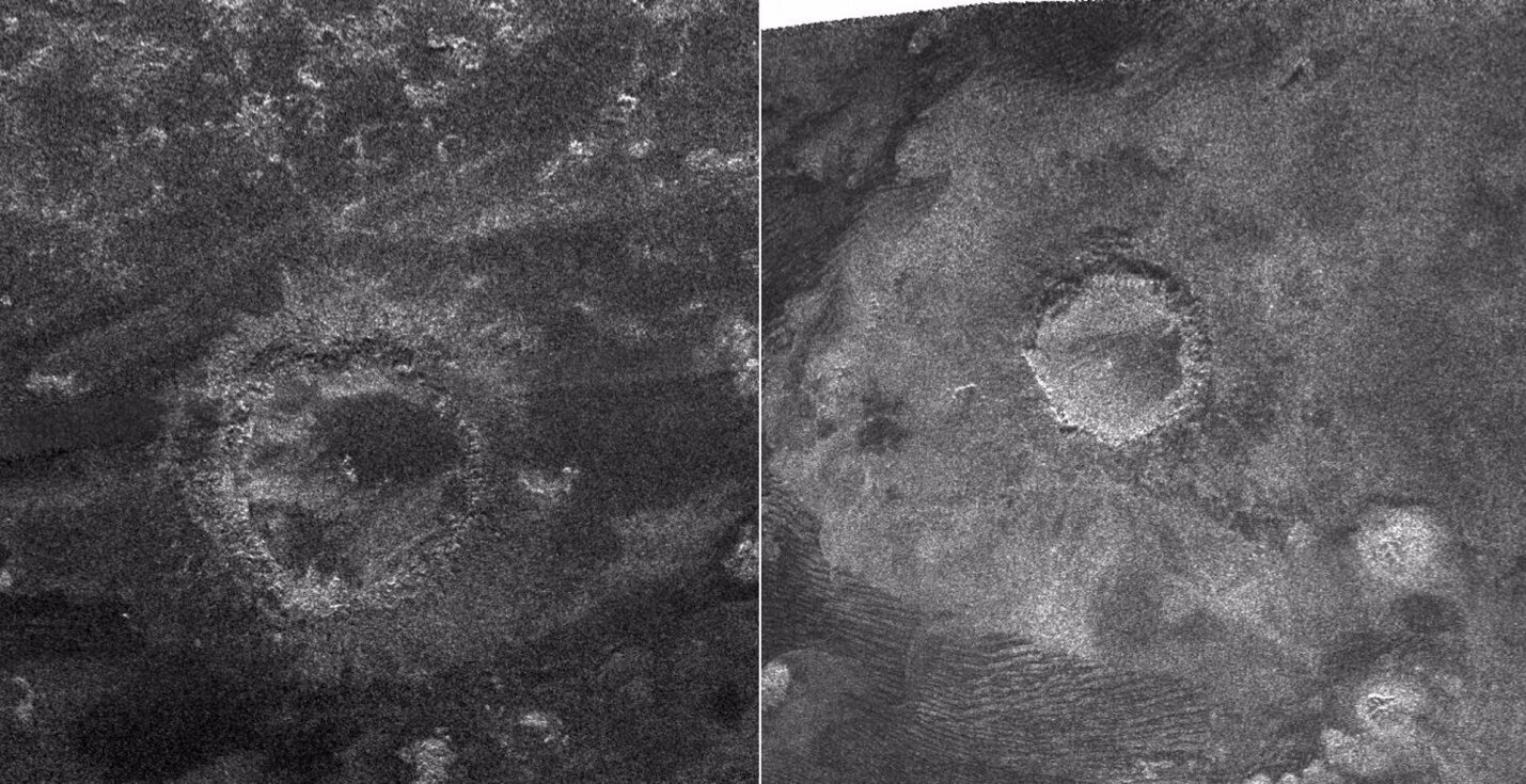 Estudio: Los cráteres de Titán pueden revelar antiguos ecosistemas congelados