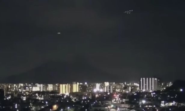 UFO over Japan