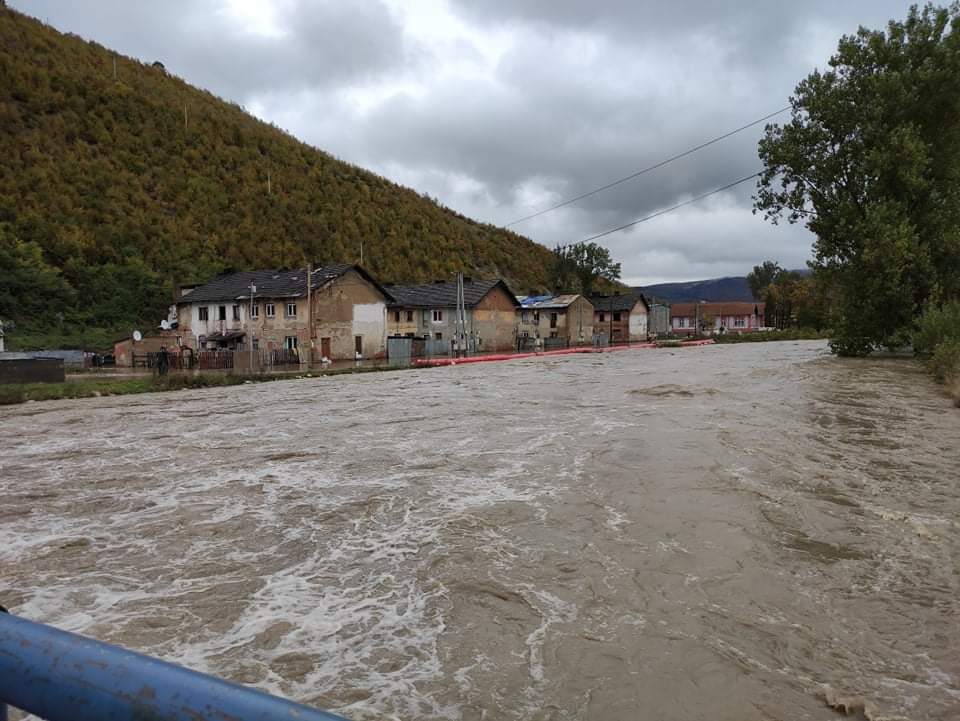 Floods in Slovakia, October 2020.