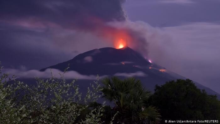 volcan  indonesia