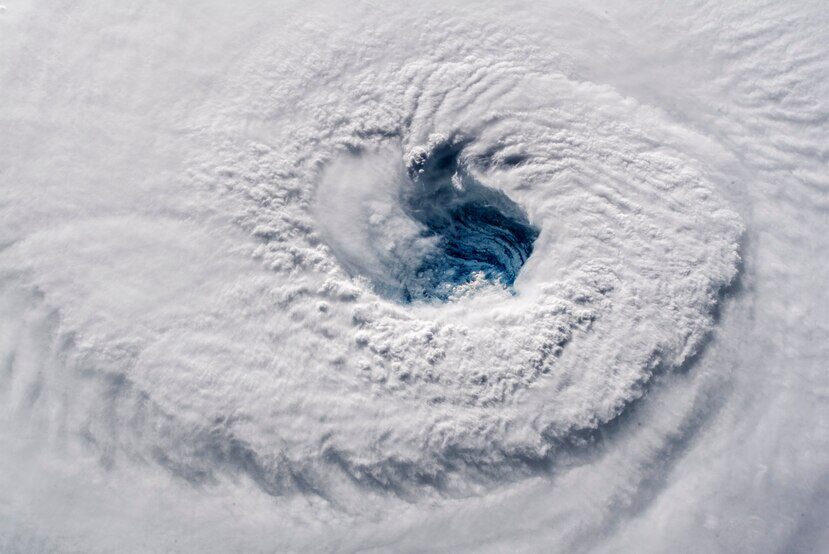 Clic para aumentar Foto proporcionada por la NASA donde se ve el huracán Florence