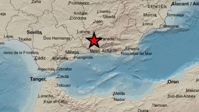 Otra alarma en Granada capital y el Área Metropolitana por un terremoto de magnitud 3,8, el de mayor intensidad