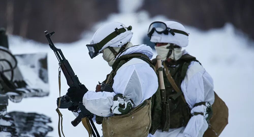 Guerra literalmente fría,Ejército de Rusia a 50 °C bajo cero
