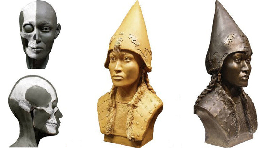 tecnología 3D,rostros,Siberia,2.600 años