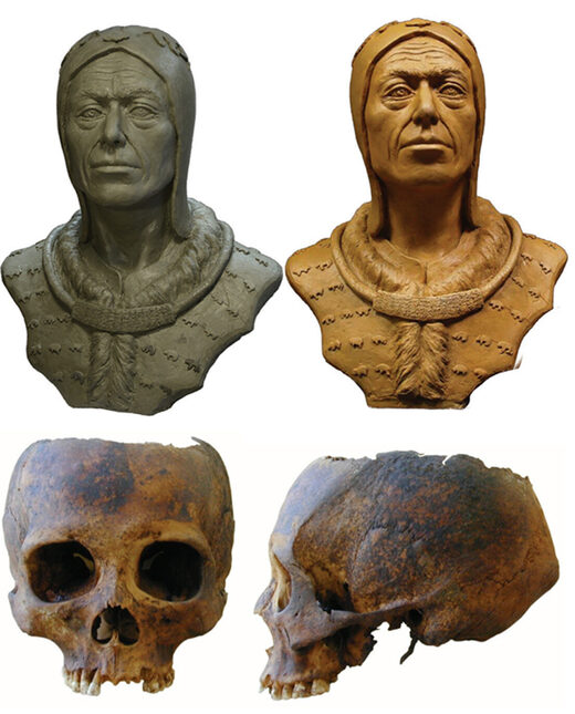 tecnología 3D,rostros,Siberia,2.600 años