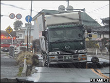 terremoto Japon carreteras