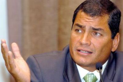 Correa presidente ecuador