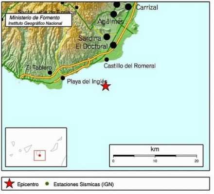  El epicentro del sismo se localizó a 30 kilómetros de profundidad en el océano, a 5 kilómetros de la costa.
