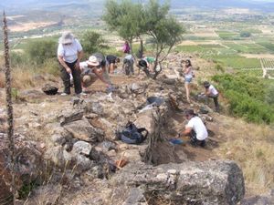 Excavacion muralla iberica