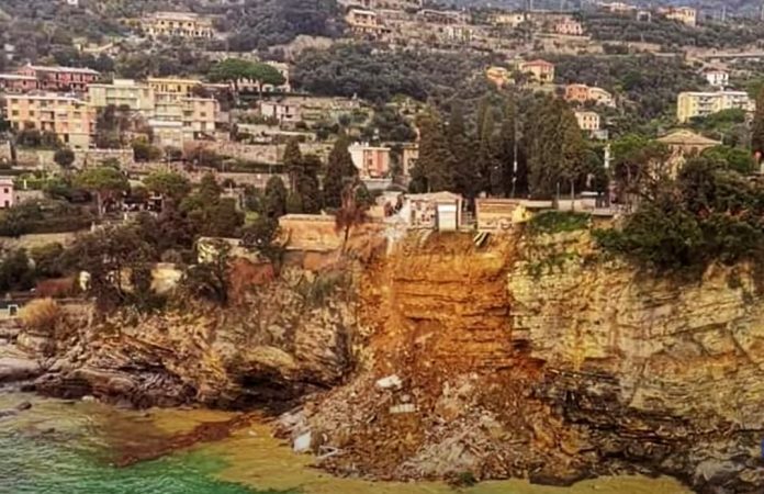 The old cemetery at Camogli