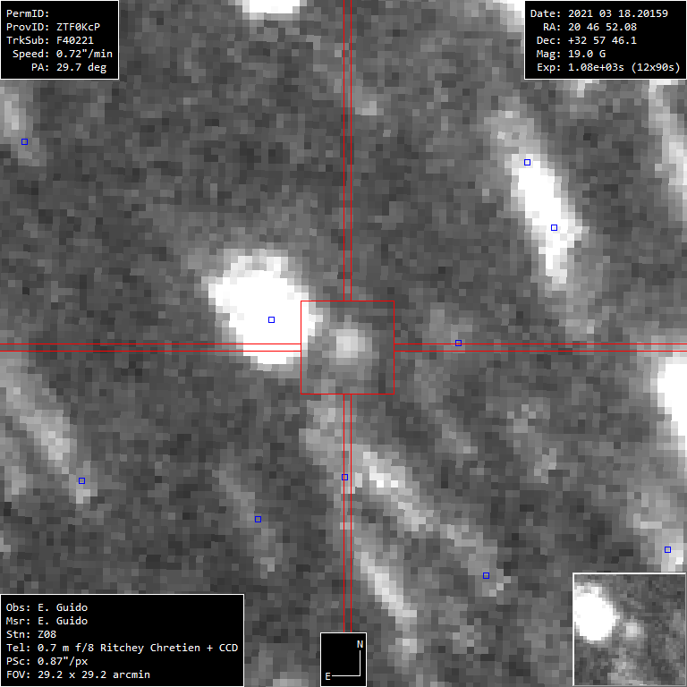 Comet C/2021 D2 ZTF